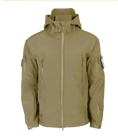 Veste d'hiver chaude avec capuche imperméable