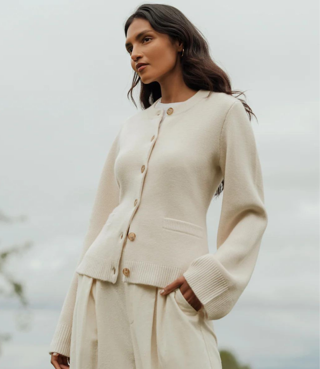Cardigan de luxe en tricot élégant