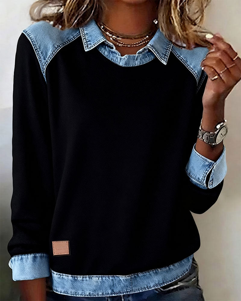 Robe longue élégante à manches longues pour femme