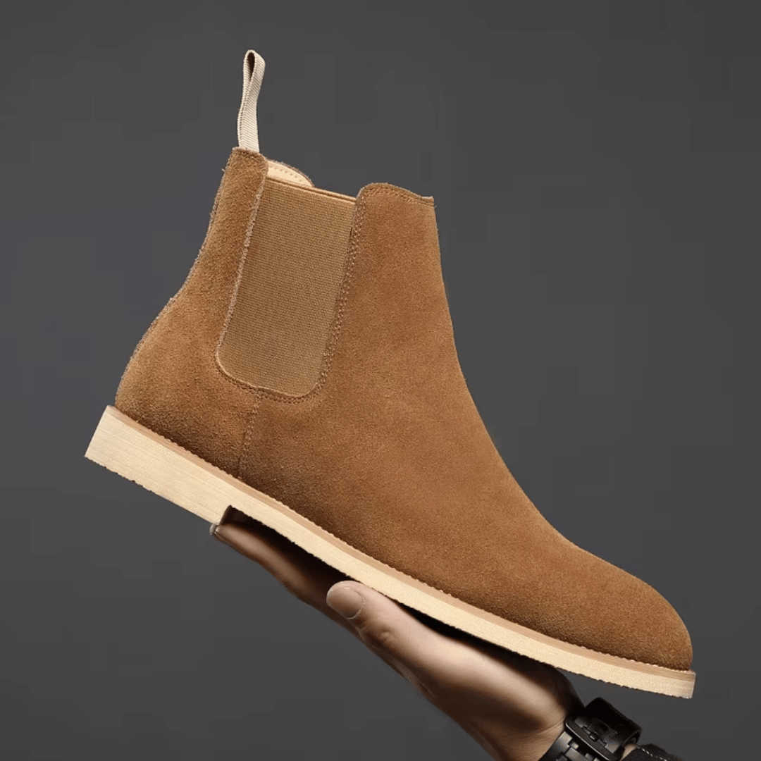 Bottes homme souples à lacets