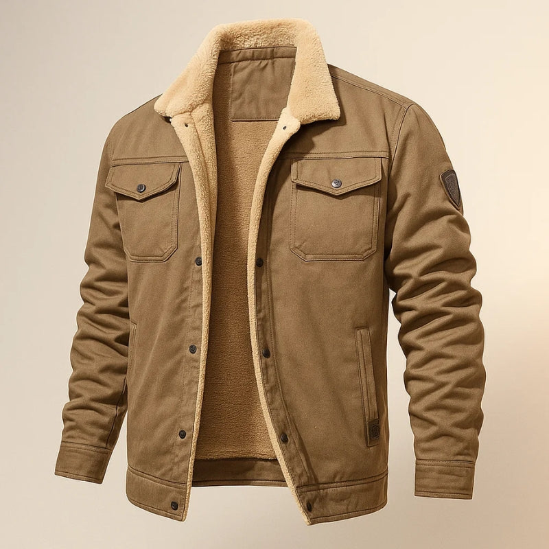 Veste Sherpa doublée chaude pour femme