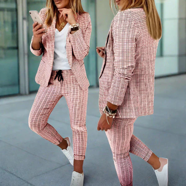 Tailleur élégant 2 pièces pour femme Business Chic