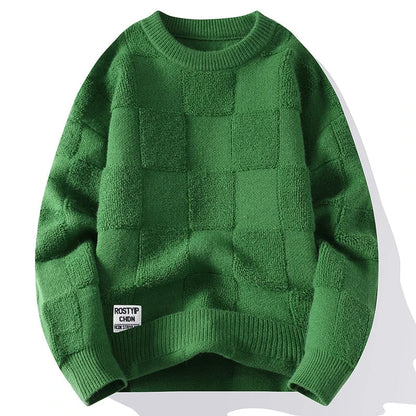 Pull en maille tendance pour hommes stylés
