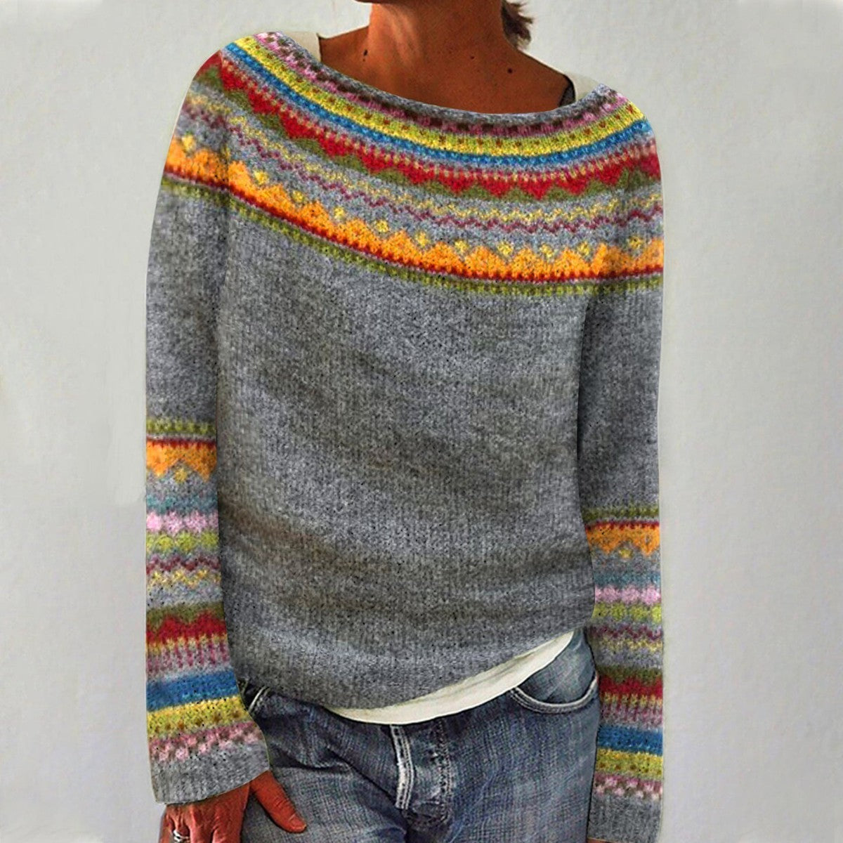 Modische Strickpullover Zeitloses Design - IdealeKleiden