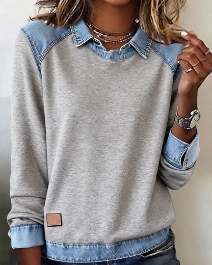 Robe longue élégante à manches longues pour femme