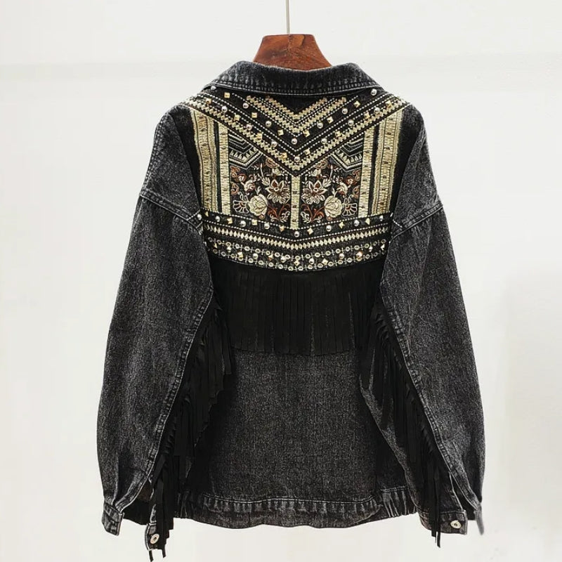 Veste en jean moderne femme