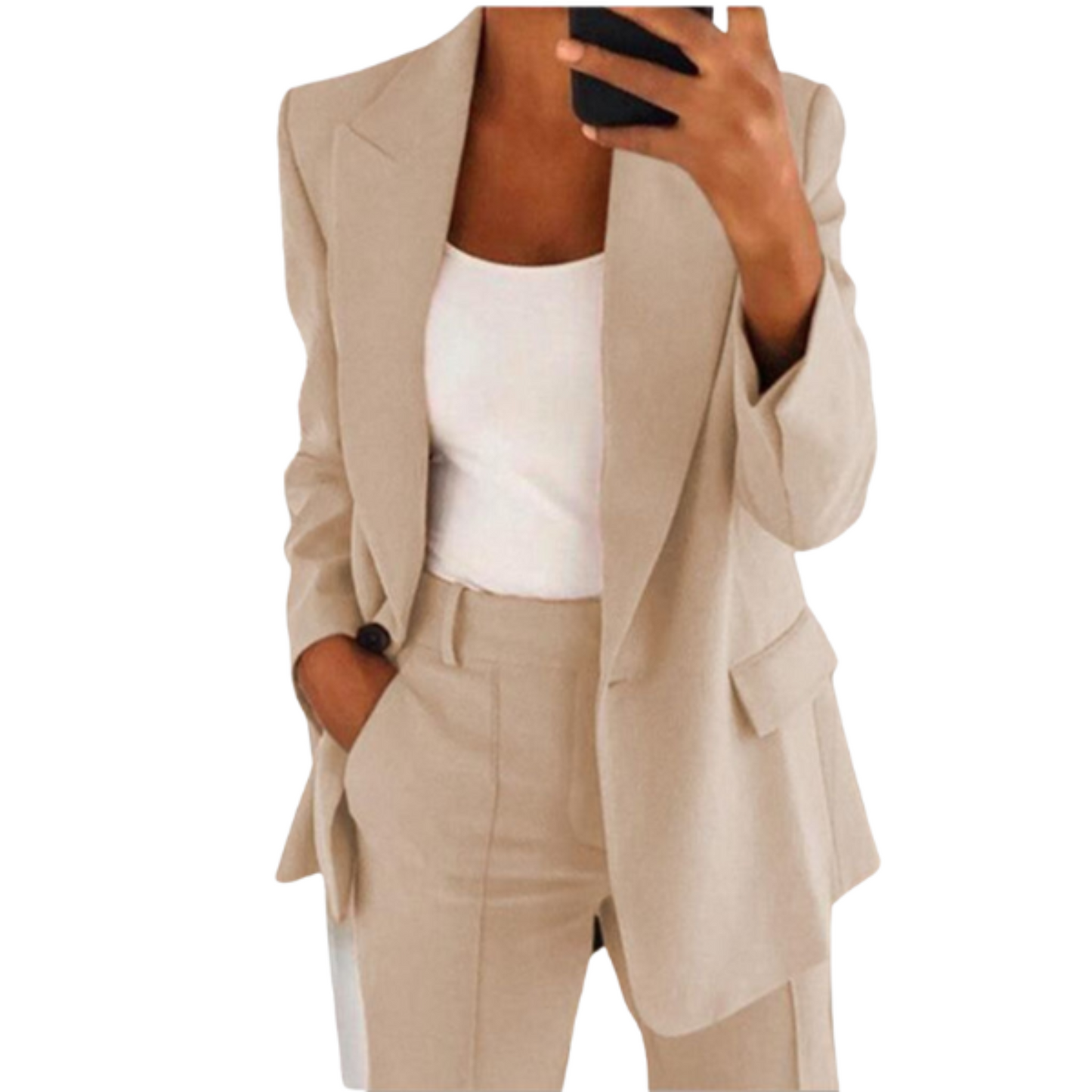 Robe d'automne femme | Ensemble élégant 2 pièces