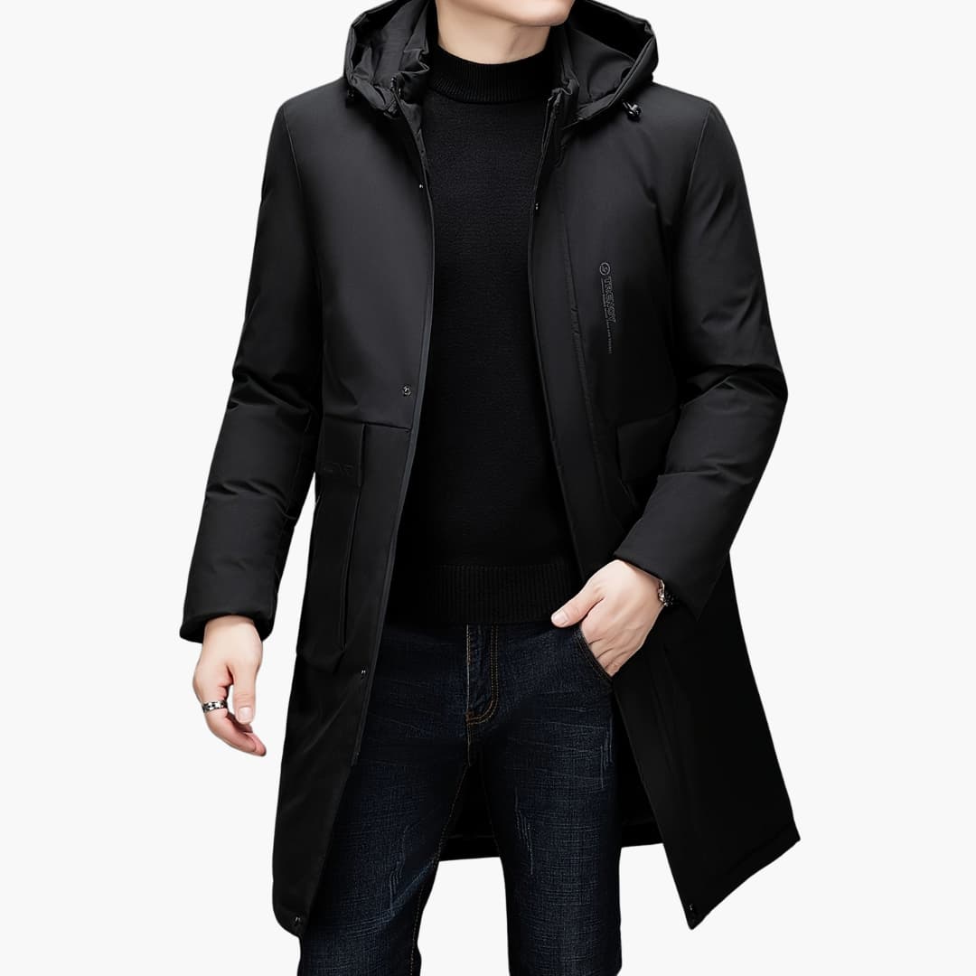 Veste d'hiver homme Capuche Élégante Chaude