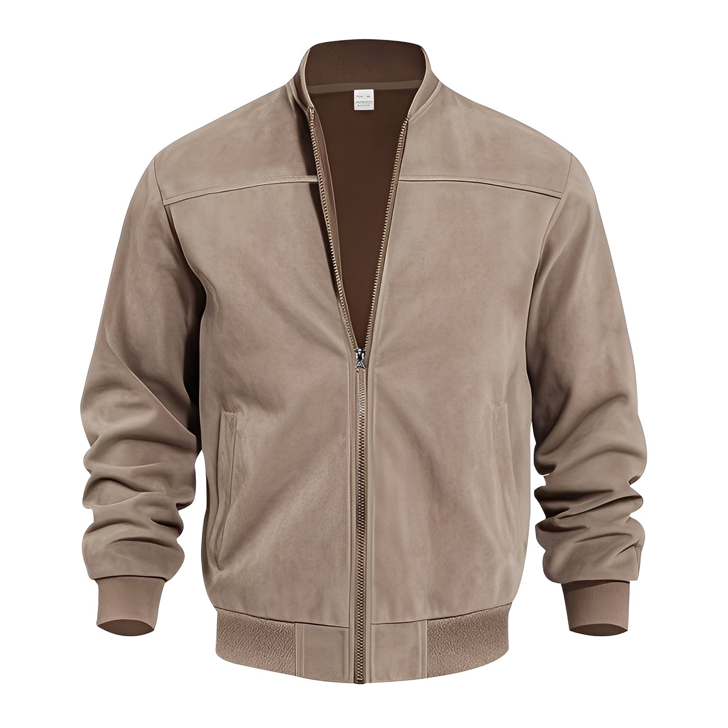 Blouson en cuir homme élégant en daim