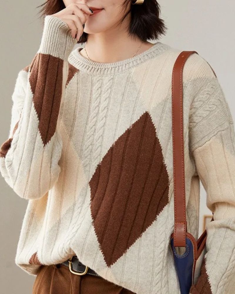 Cardigan en laine Mérinos pour femme
