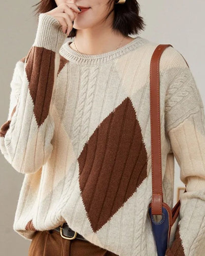 Cardigan en laine Mérinos pour femme
