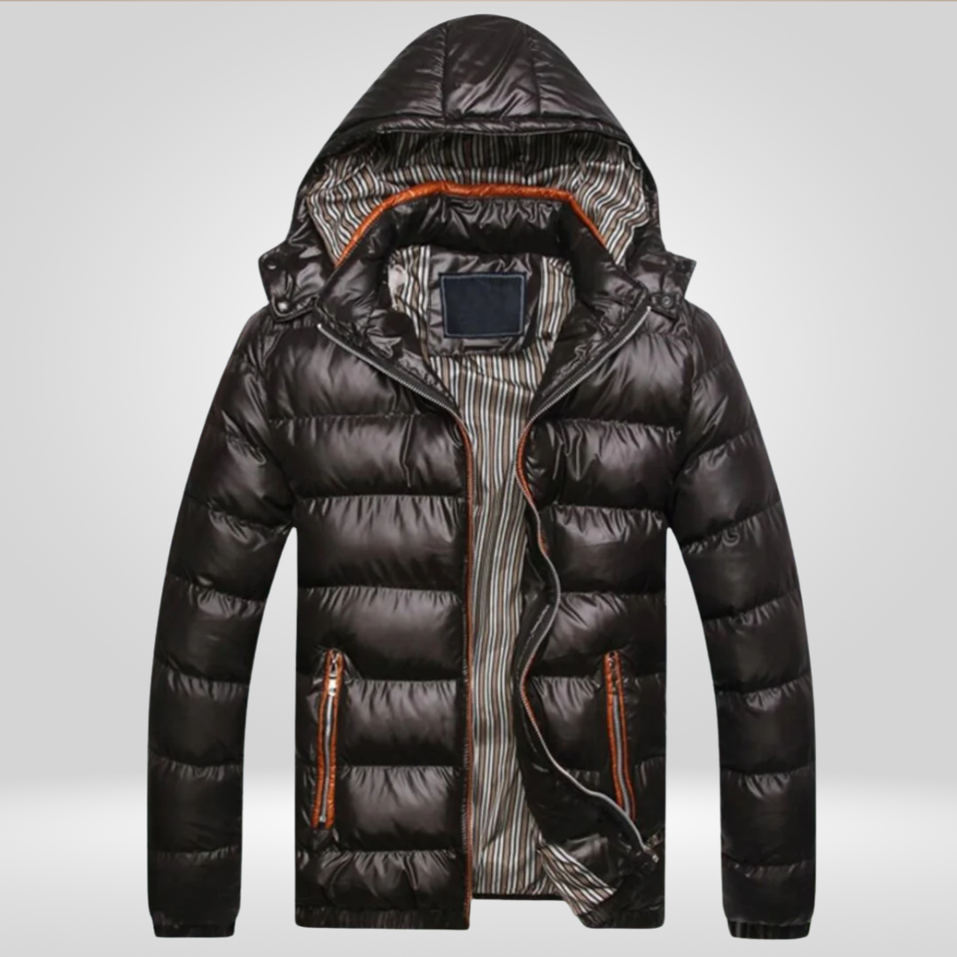 Manteau d'hiver homme chaud et isolant