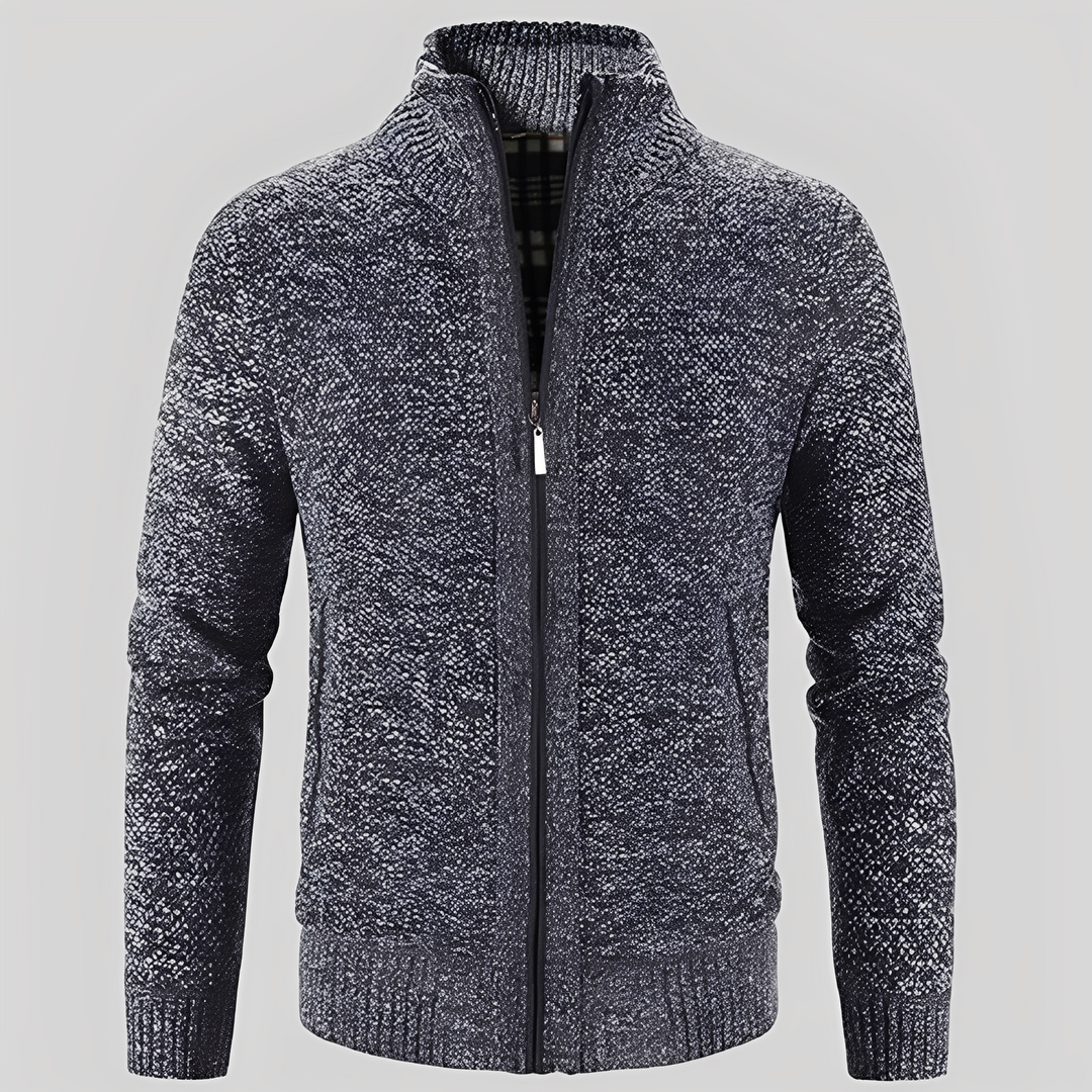 Cardigan zippé pratique pour hommes