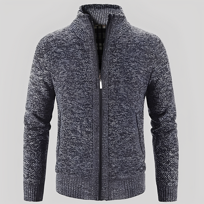 Cardigan zippé pratique pour hommes