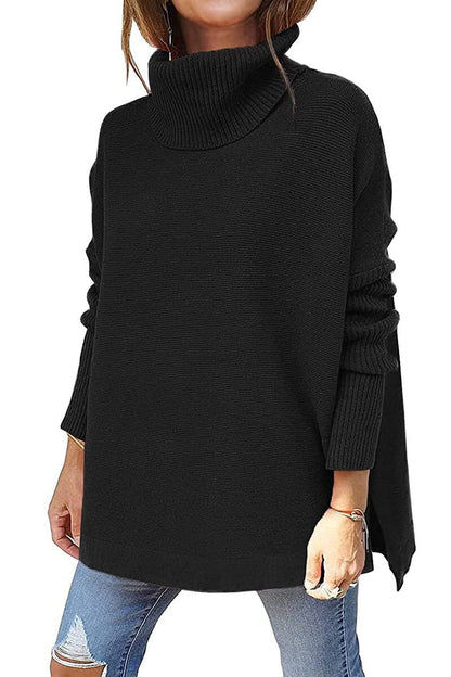 Pull pour femme Col roulé Confortable Automne