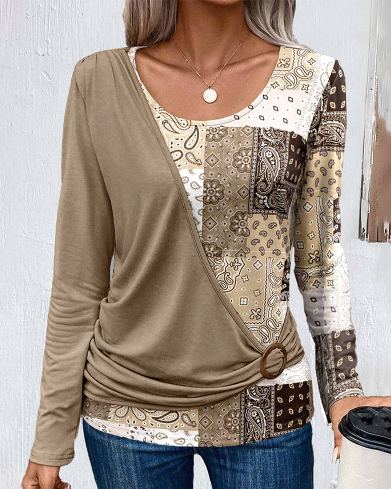 Hauts Femme Blouse Motif Paisley