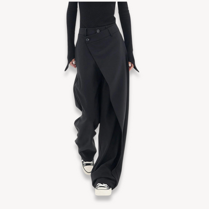 Pantalon femme mode coupe baggy