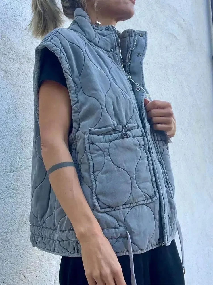 Gilet élégant look vintage Toutes saisons