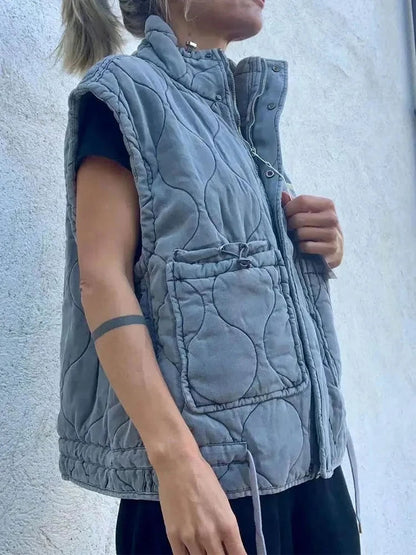 Gilet élégant look vintage Toutes saisons