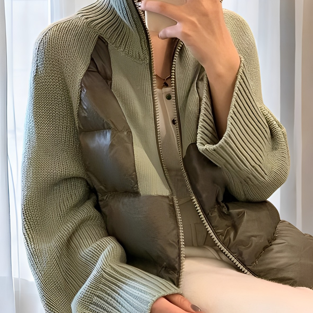 Gilet Femme Confortable Fermeture Éclair