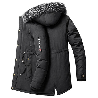 Herren Parka Warm Isoliert - IdealeKleiden