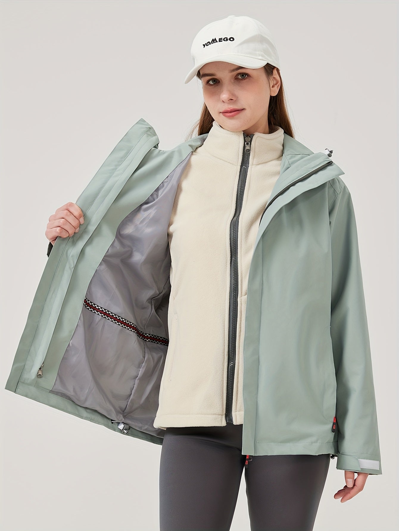 Veste de ski femme chaude légère hiver