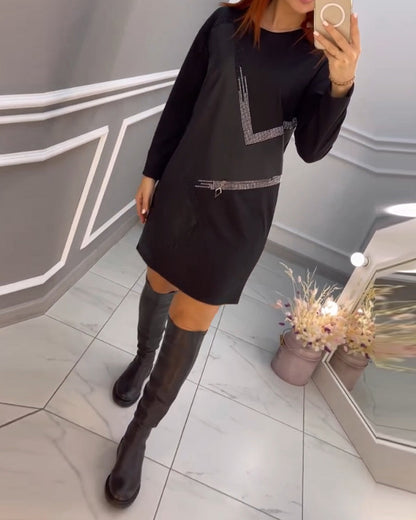 Robe féminine colorée Design moderne