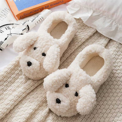 Chaussons confortables pour femmes à motif animalier