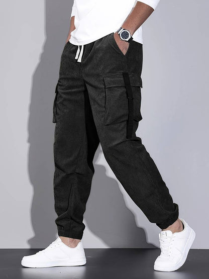Leroy - Pantalon cargo pour homme confortable style moderne