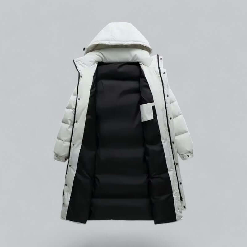 Herren Winterparka Langarm Mantel Warm Isoliert - IdealeKleiden