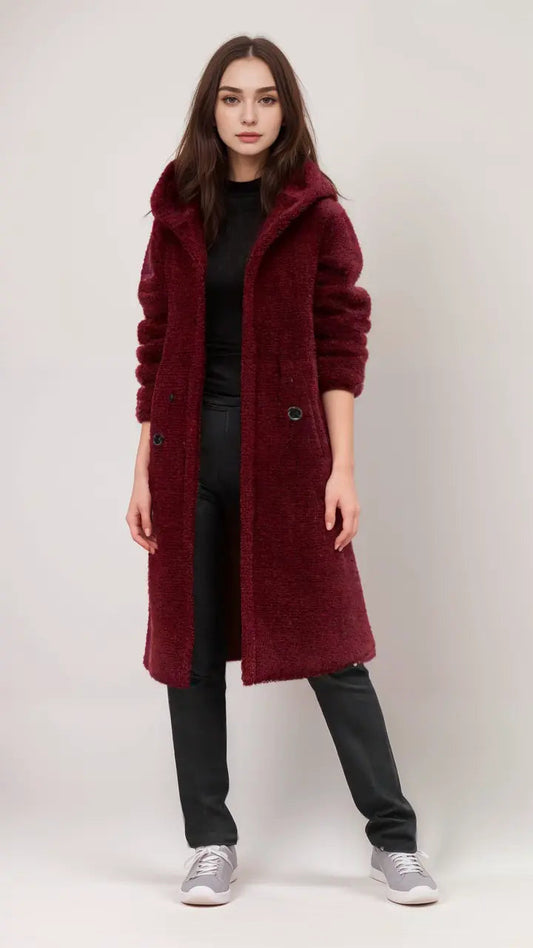 Weiche Teddyjacke Kuschelig Warm - IdealeKleiden