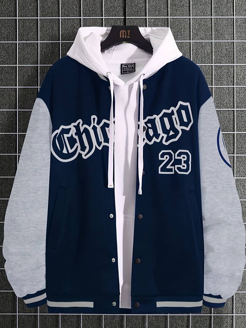 Amerikanischer Pullover für Männer Casual Style - IdealeKleiden