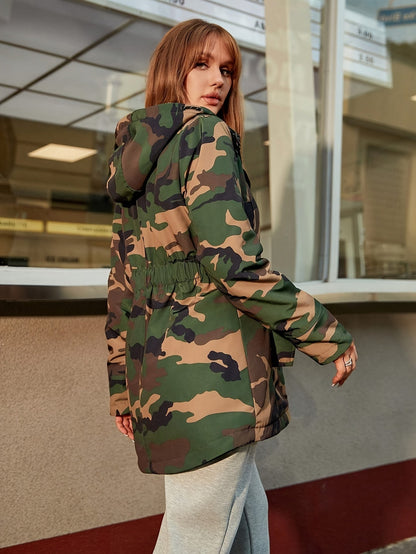 Robe d'hiver femme polaire capuche chaude
