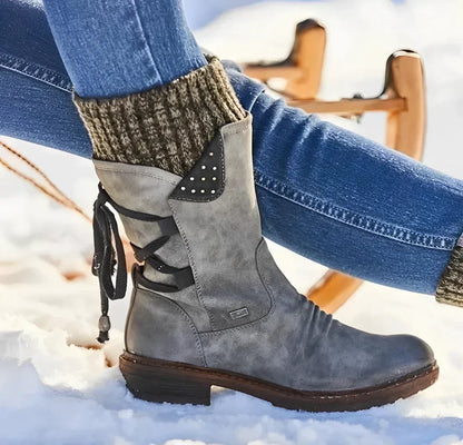 Bottes d'hiver grandes tailles courtes livraison rapide