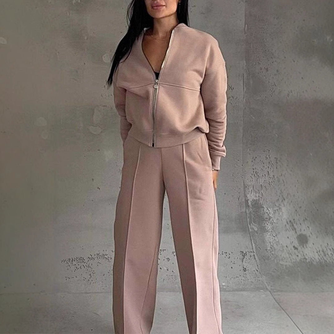 Ensemble deux pièces style sportif à la mode
