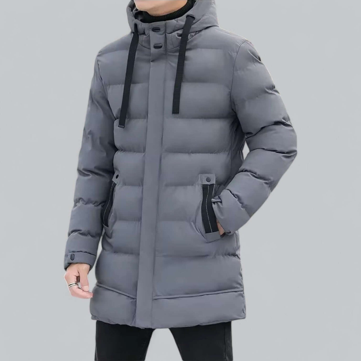 Parka long d'hiver chaud pour femme