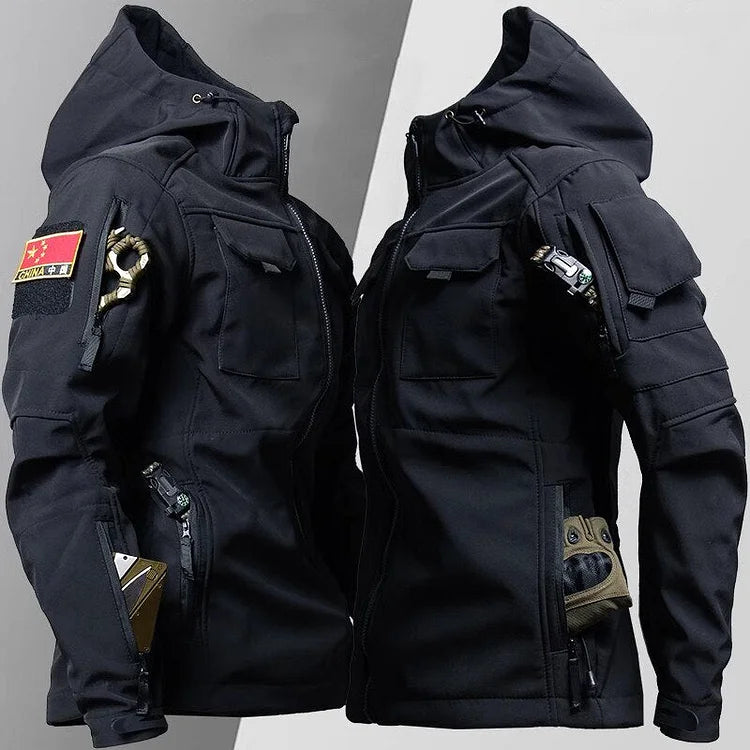 Veste tactique fonctionnelle d'extérieur pour homme