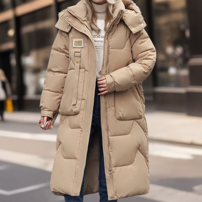 Manteau d'hiver élégant pour femme style moderne