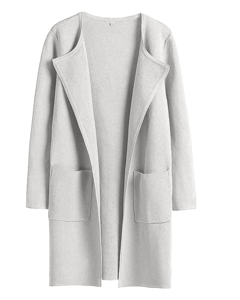 Manteau élégant pour femme style revers