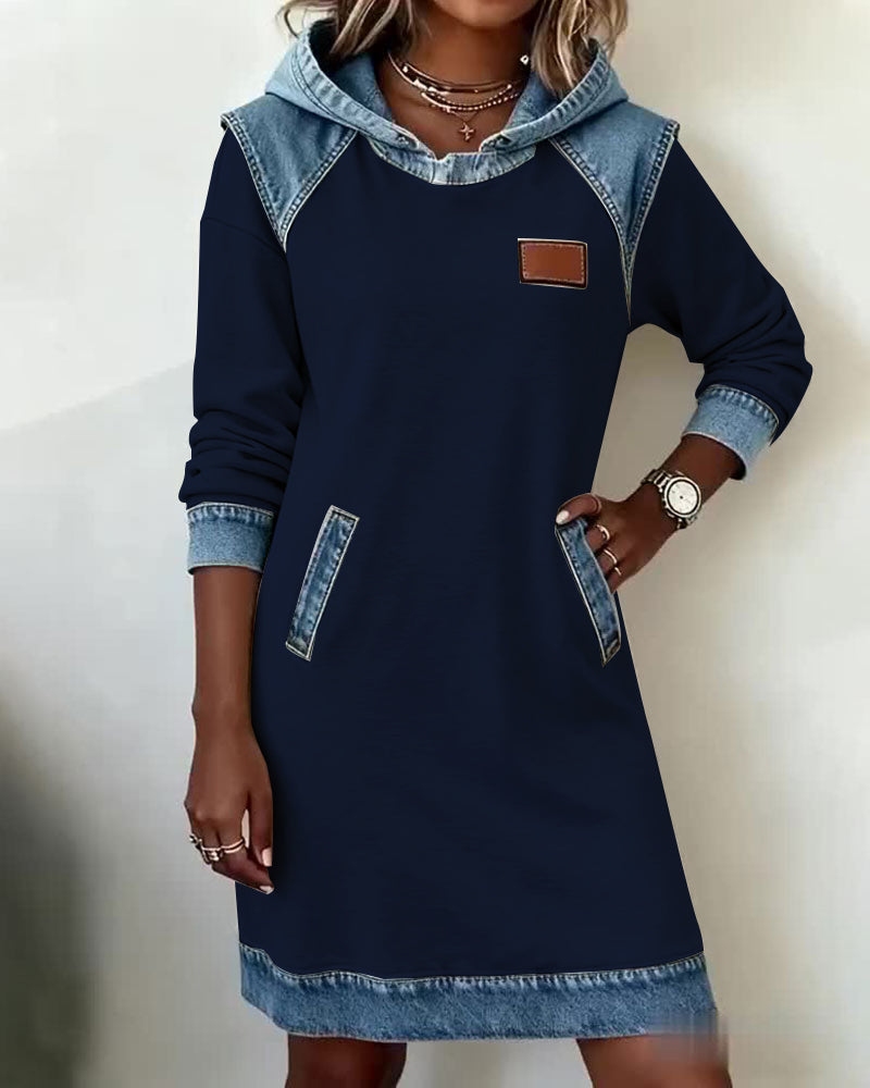 Robes élégantes à rayures contrastées
