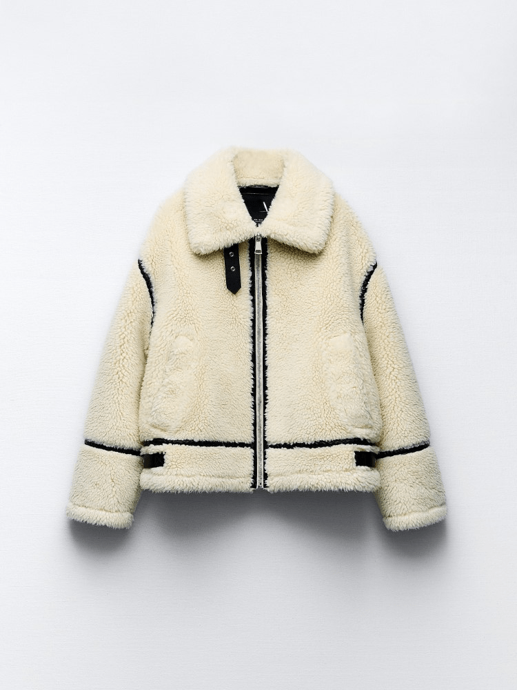Veste d'hiver design chic de haute qualité moderne