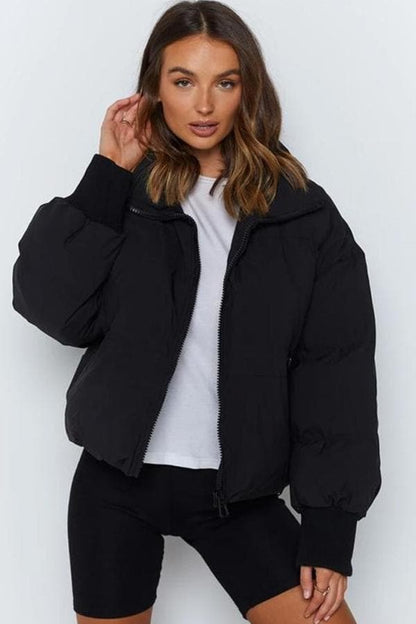 Doudoune matelassée oversize chaude pour l'hiver