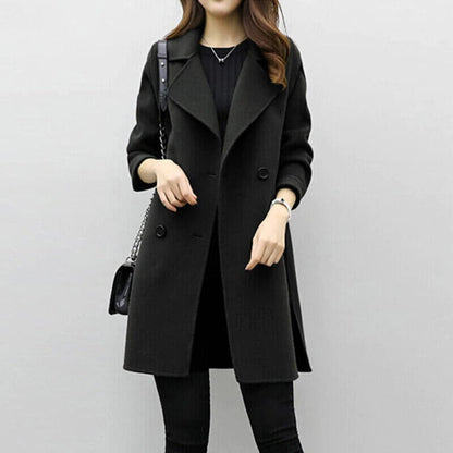 Manteau Femme Moderne Double Boutonnage