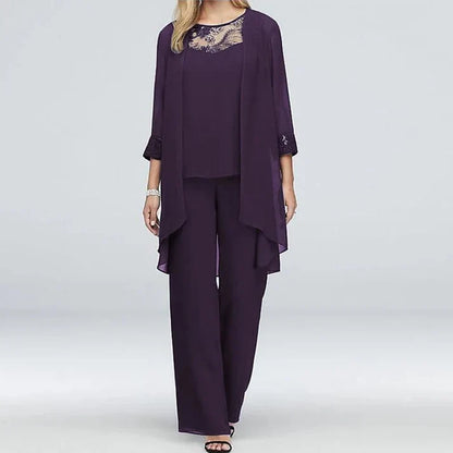 Ensemble élégant 3 pièces en coton pour femmes
