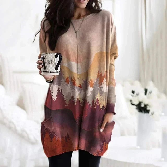 Écharpe femme Pull à poils longs Chaud