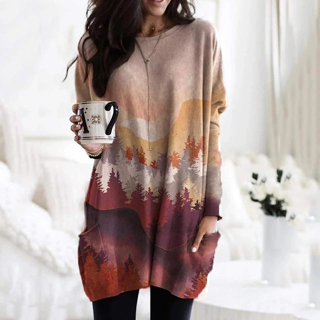 Longs pulls femme style moderne