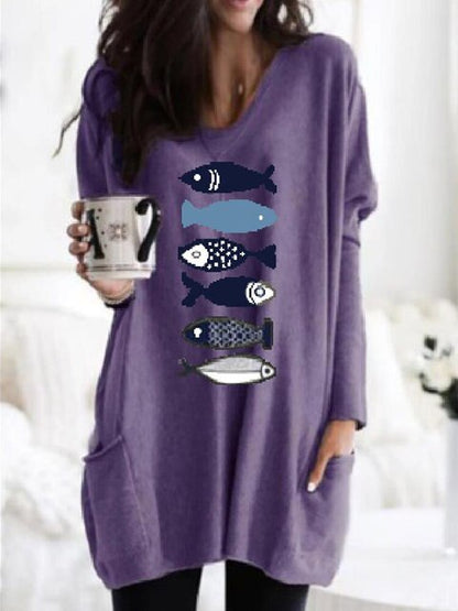 Longs pulls femme style moderne