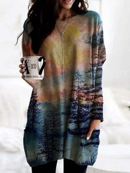 Longs pulls femme style moderne