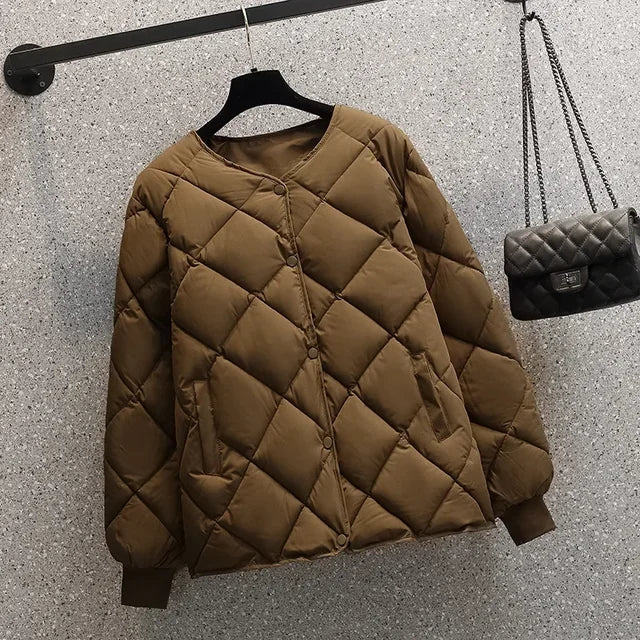 Manteau d'hiver chaud et isolant pour femme