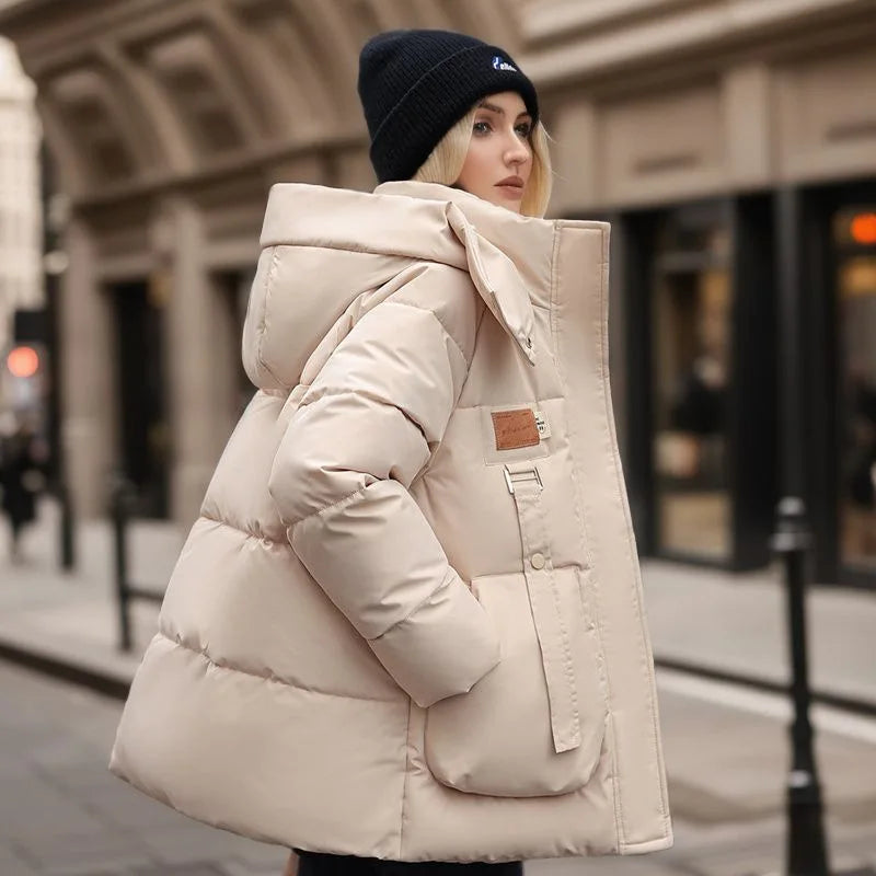 Parka chaud en duvet pour femme - Hiver